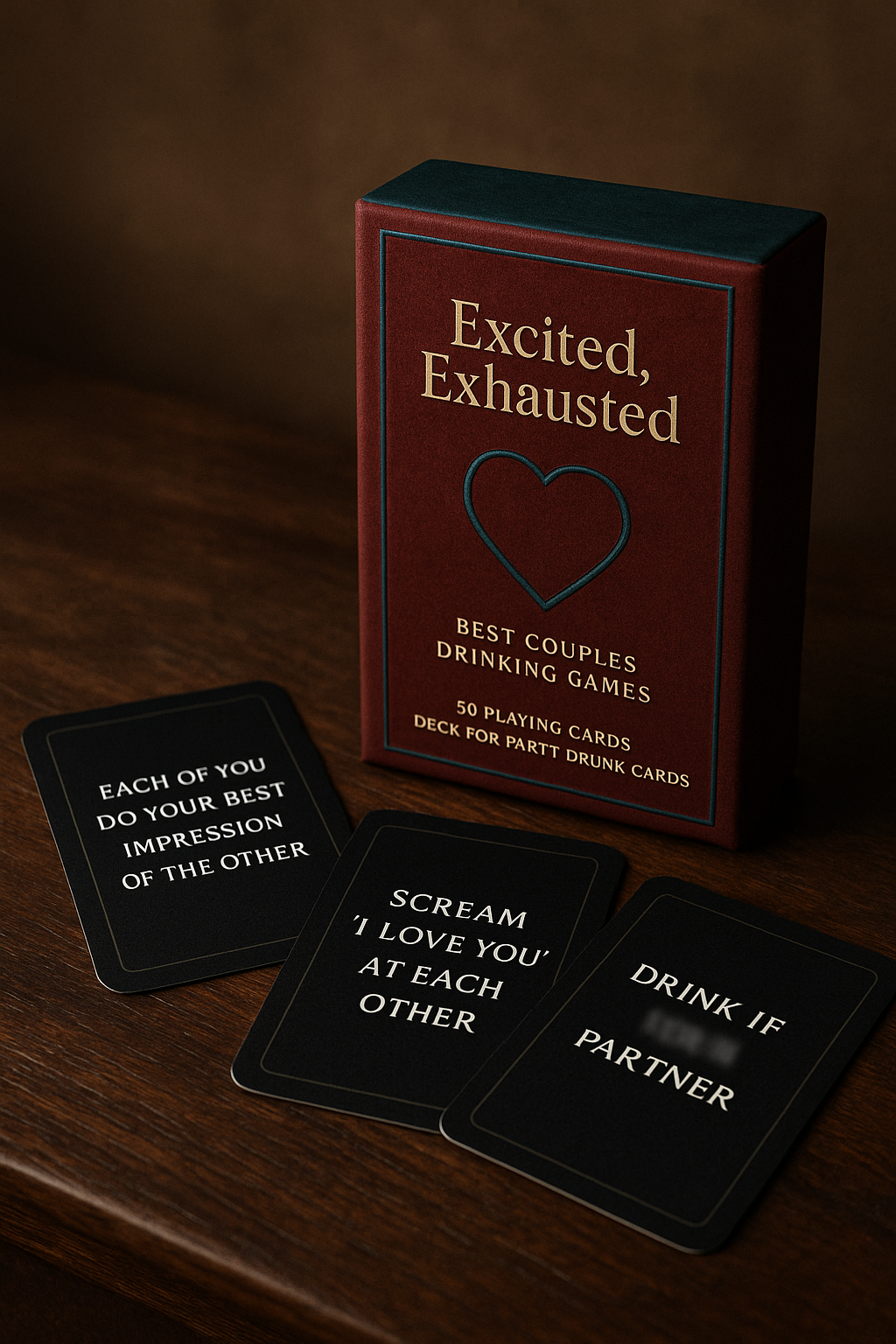Excited Exhausted – The Ultimate Couple Drinking Game